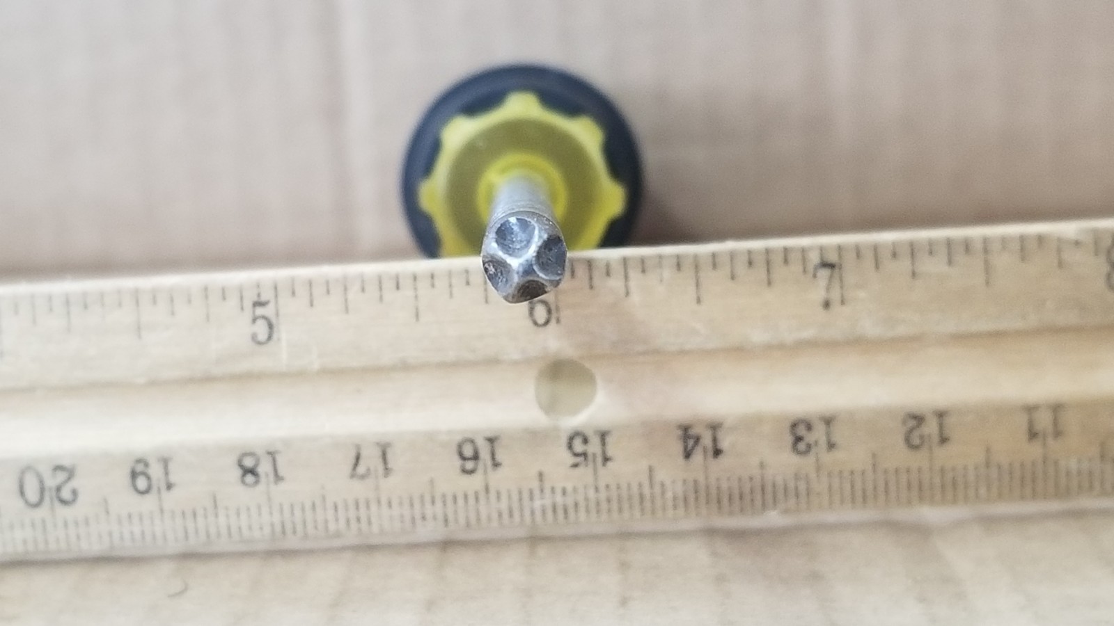 Vintage Black &Yellow Phillips Screwdriver VGC