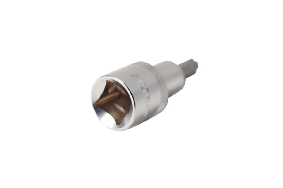 Selta Taiwan S2 9pc 1/2” Dr Torx Star Tamperproof Socket Bits with Hole:TP20-60