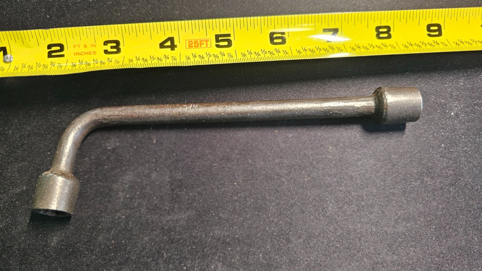 Vintage L Handle Socket Wrench 15/32