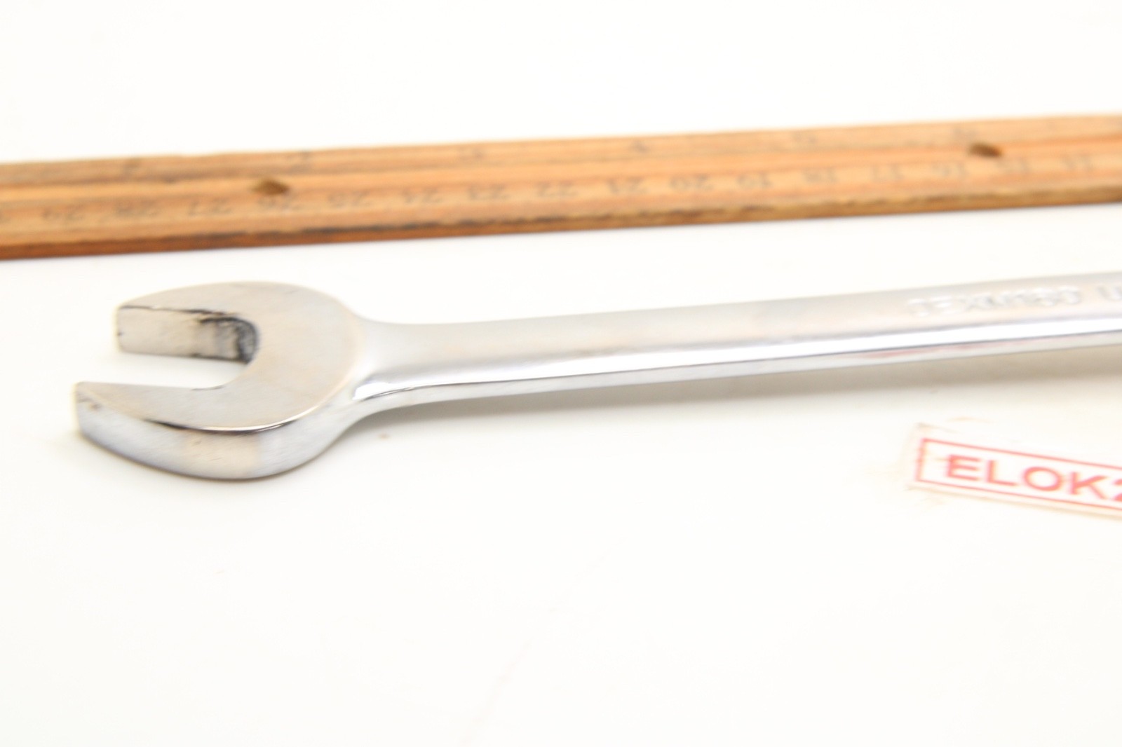 Snap-on OEXM180 18mm 12 Point Metric Combination Wrench 9-3/8″ Chrome USA
