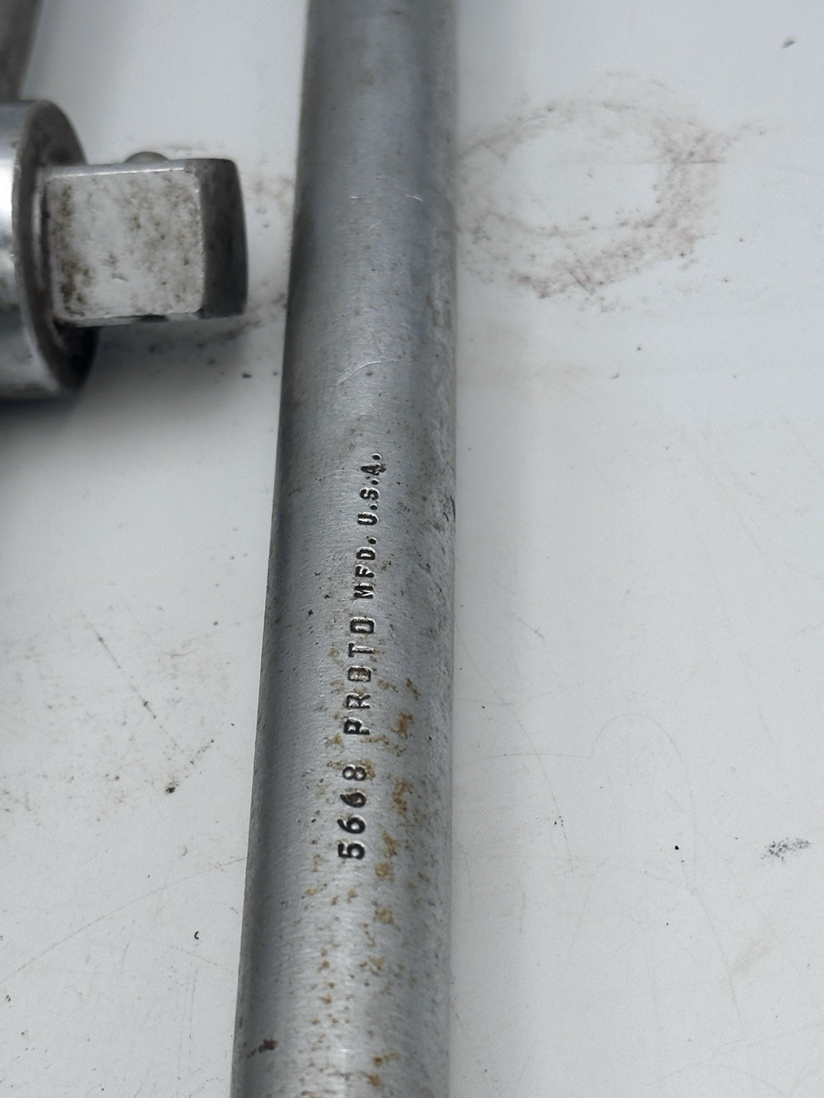 Vintage Craftsman -V- 3/4” Drive SAE Socket Set USA + Proto Breaker Bar + Case