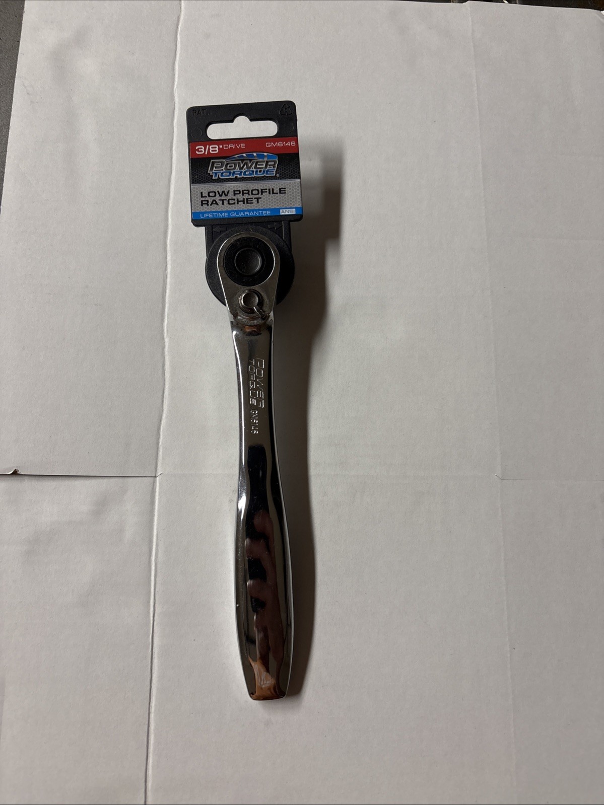 Power Torque GM6146- 3/8″ Drive Low Profile Ratchet Wrench