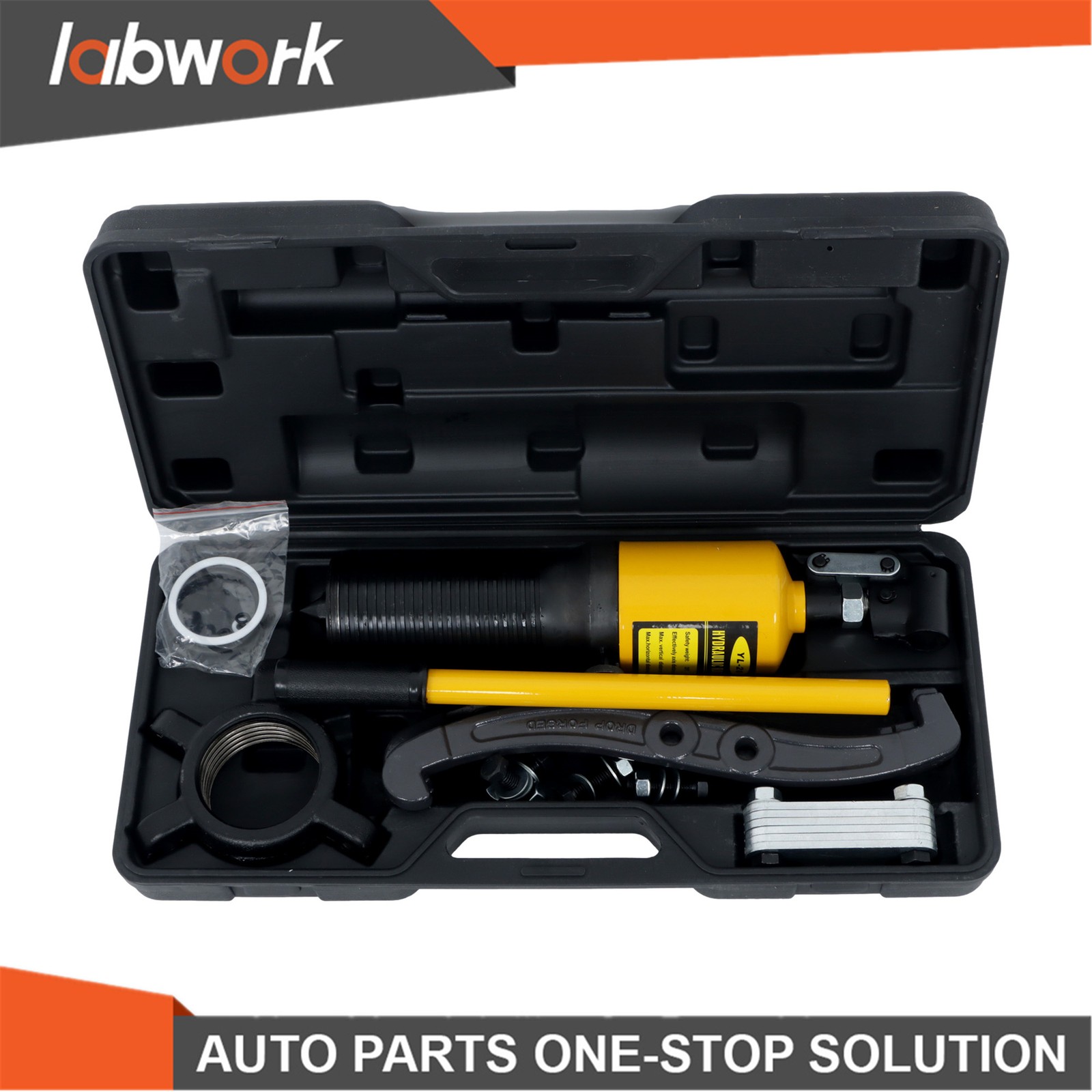 Labwork 20 Ton Hydraulic 3 Jaw Puller Hub Bearing Gear Separator 4-12″ Spread