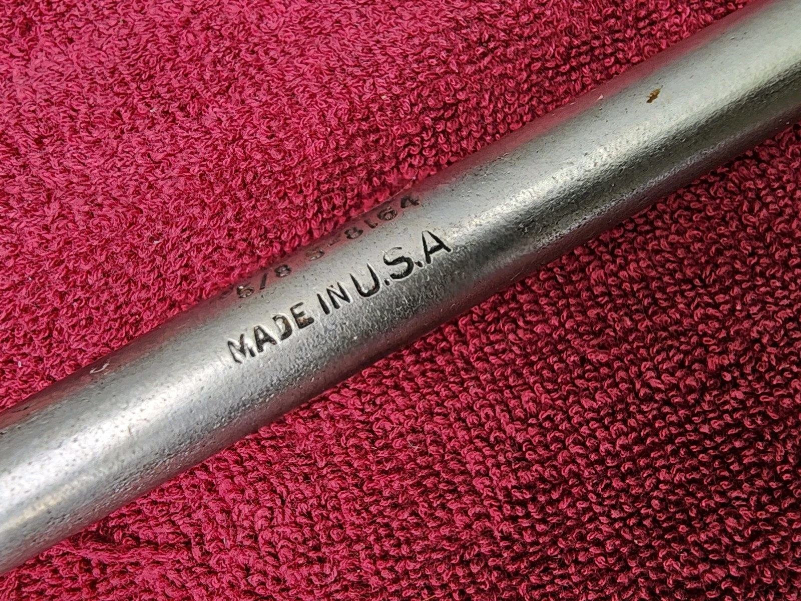 Snap-on Starter & Head Bolt Obstruction Box End Wrench S-8164-A 5/8″ USA