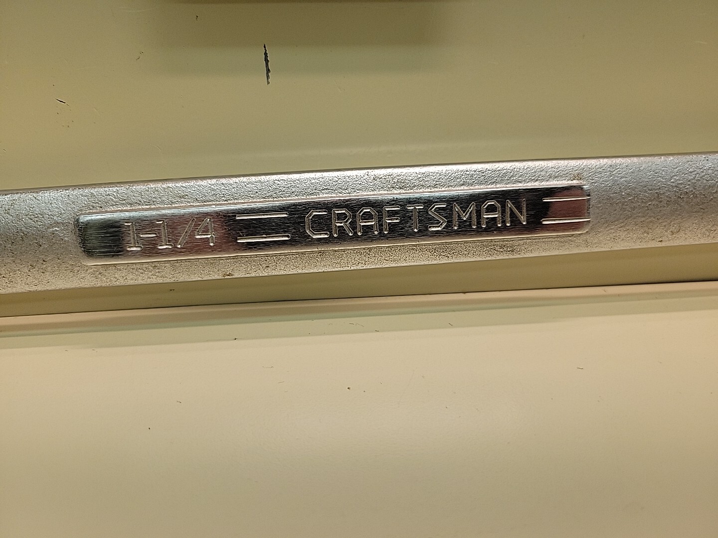 Craftsman 44708 Series VV 1-1/4″ Combination Wrench New Old Stock USA