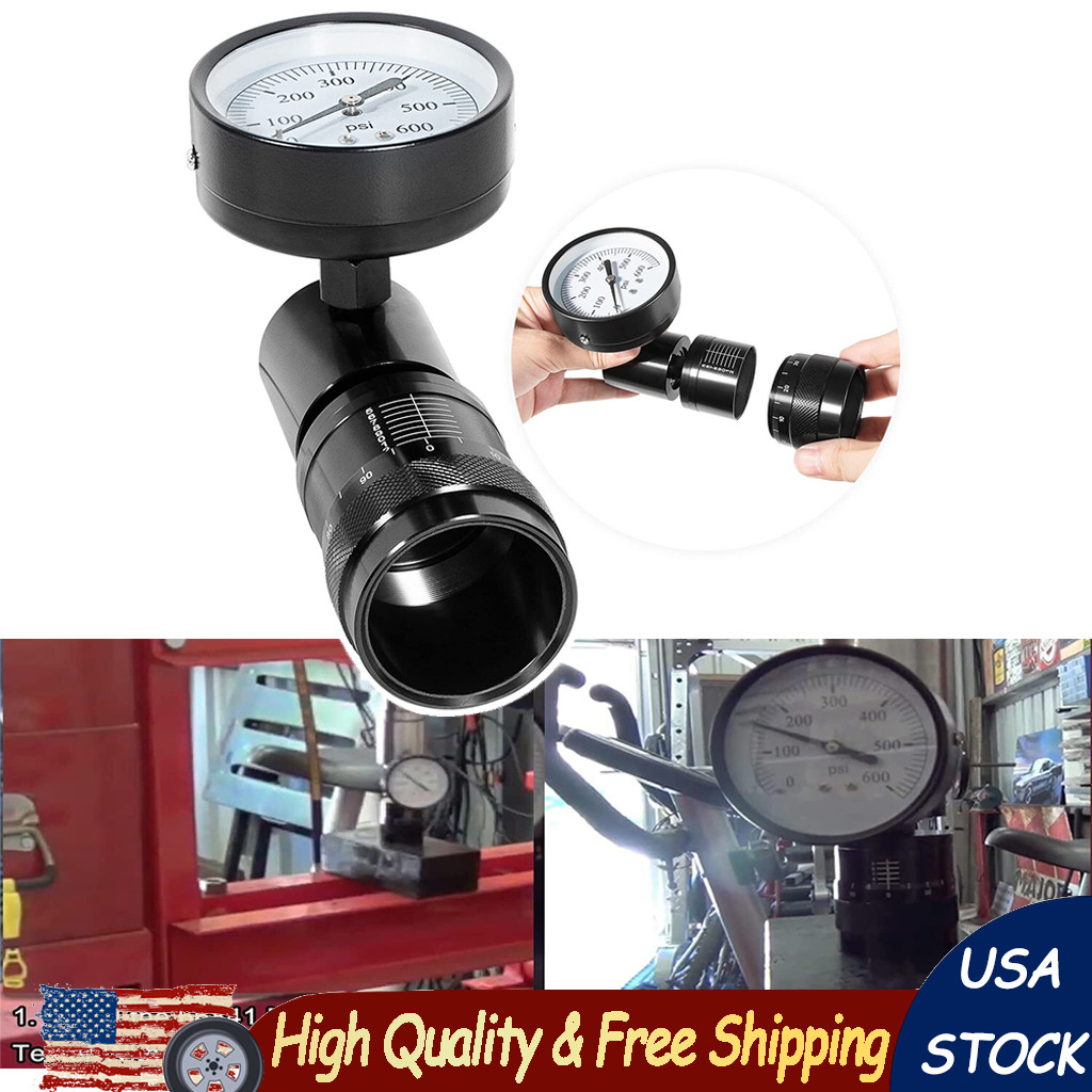 66841 Valve Spring Tester Measuring Combo Height Micrometer Round Dial 0-600LB