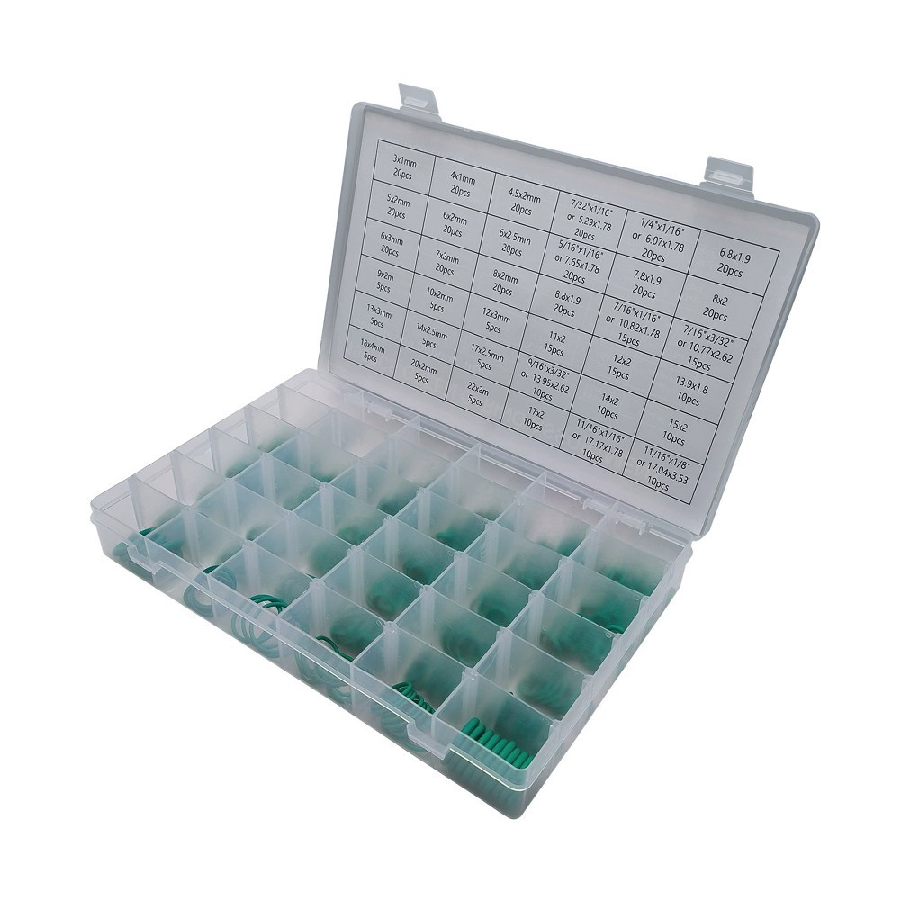 495 Piece For Green O Ring Set for AC Compressor and Evaporator Applications