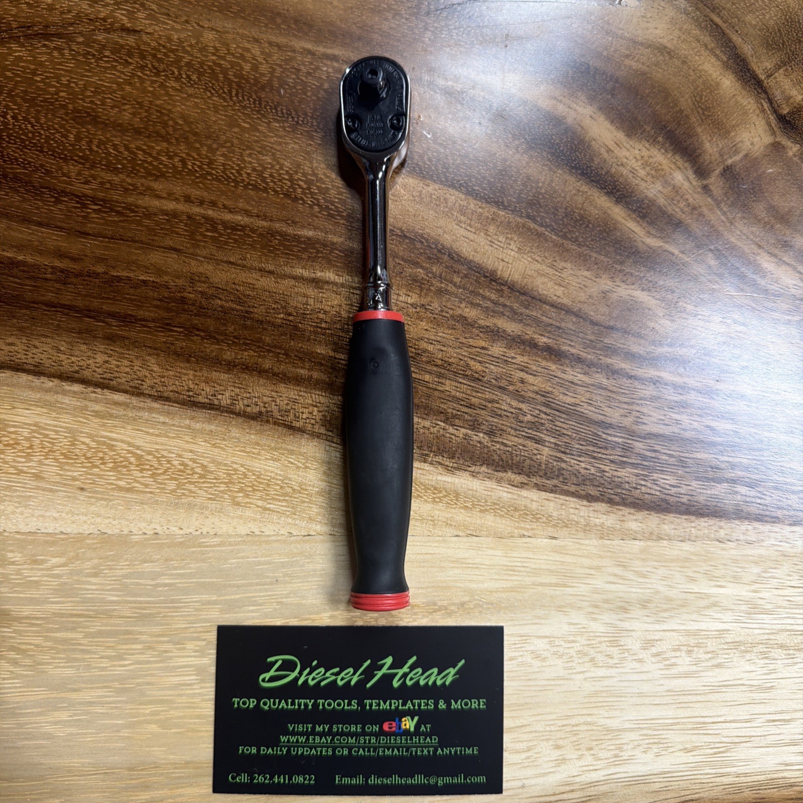 New Snap On THR72 1/4″ QUICK-RELEASE CLASSIC RED Soft Handle Ratchet