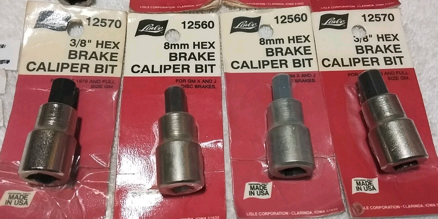8PC LISLE 3/8″ DRIVE HEX SAE-METRIC SOCKETS USA 🇺🇸