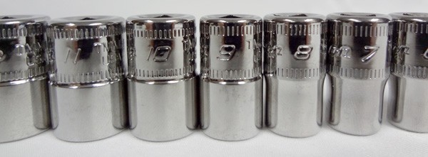Snap-On 117TMM 17 Piece 1/4″ Drive 6 Point Metric Service Starter Set w/ Case!