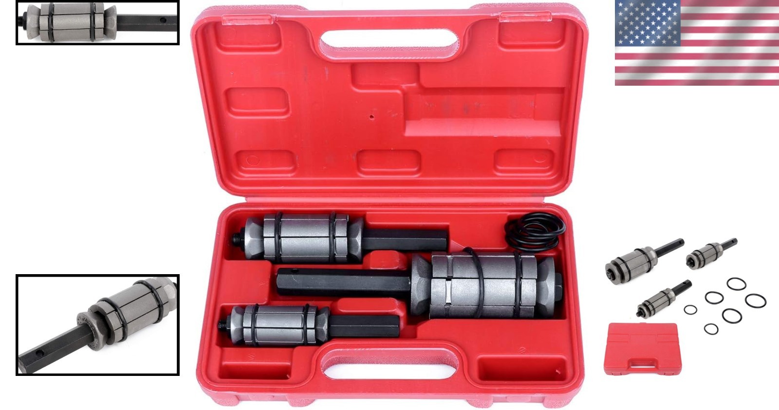 Versatile 3-Piece Tail Pipe Expander Set for Most Vehicles – Ensures Perfect Fit