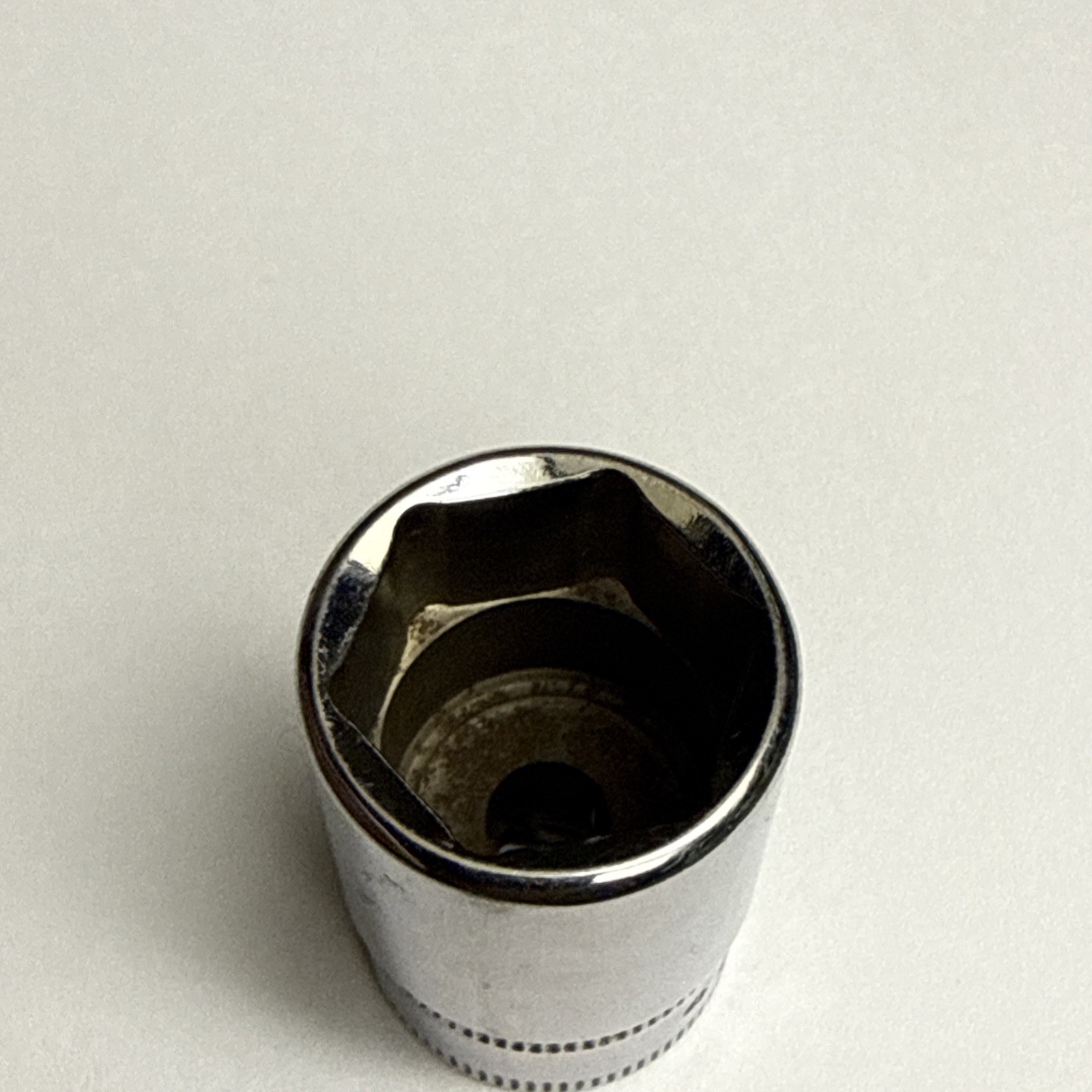 Snap-On Tools TMMS15 1/4″ drive Semi Deep 15mm 6 point socket USA