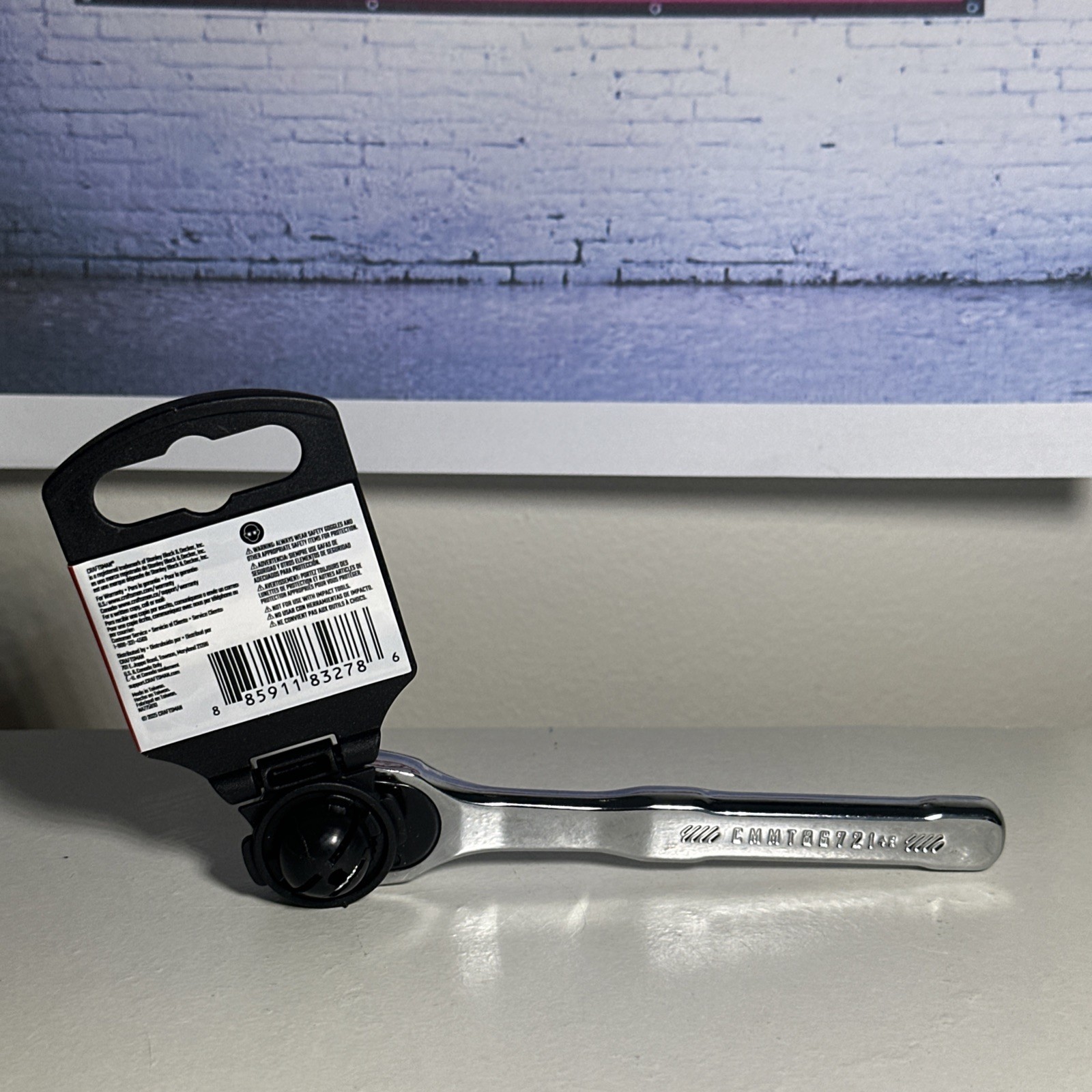CRAFTSMAN 90Tooth 1/4-in Drive Full Polish Handle Ratchet New With Tag