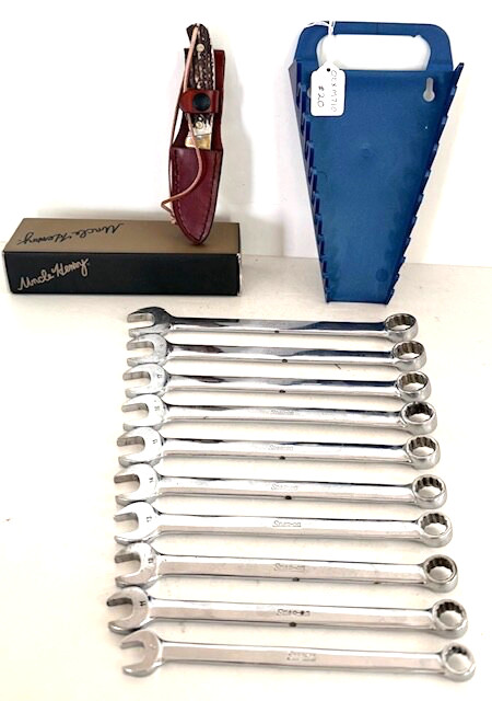 Snap On Tools OEXM710 Combination Metric Wrench Set ……..FREE KNIFE…….#20