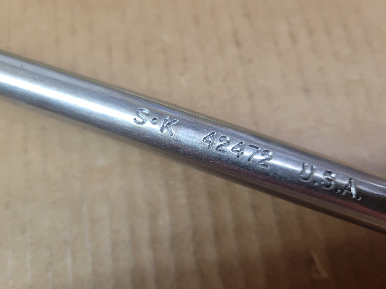 S-K Tools USA 1/2″ Drive Long Handle 17-1/2″ Flex Head Ratchet No 42472