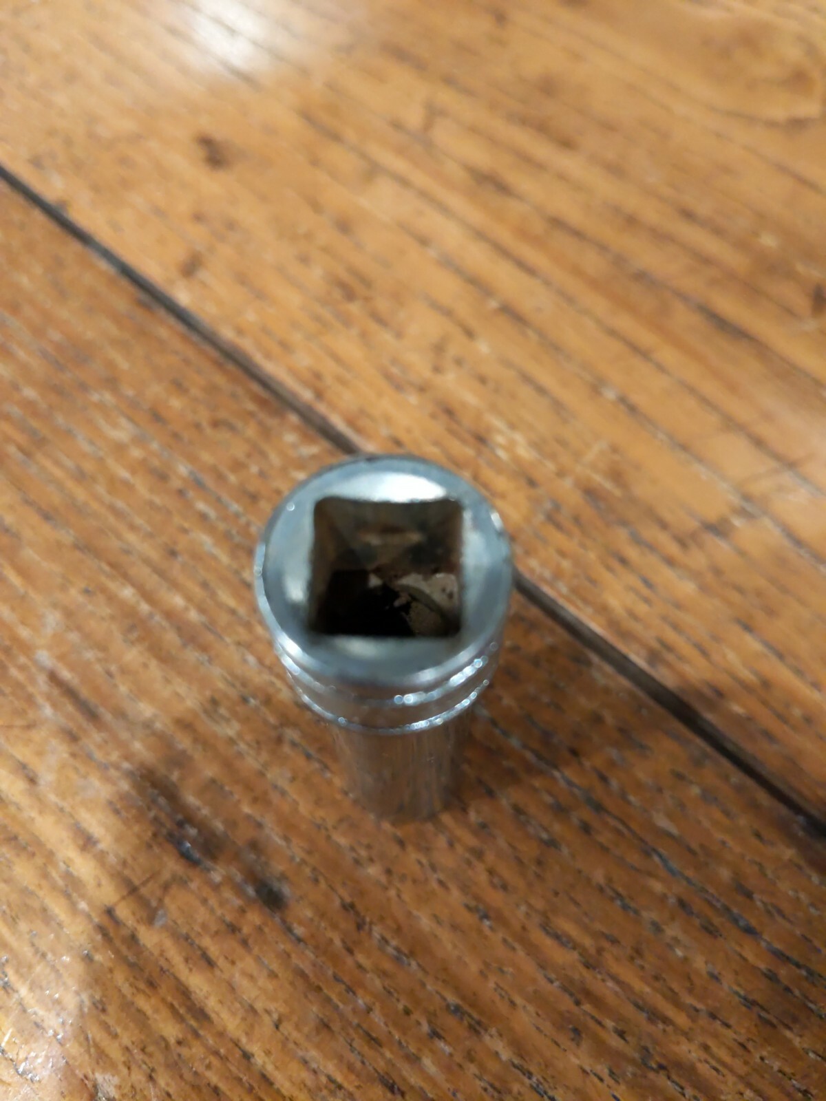 SNAP-ON SF-121 USA 3/8 Deep Socket 3/8-drive 12-pt PAT NO 3273430 underline logo
