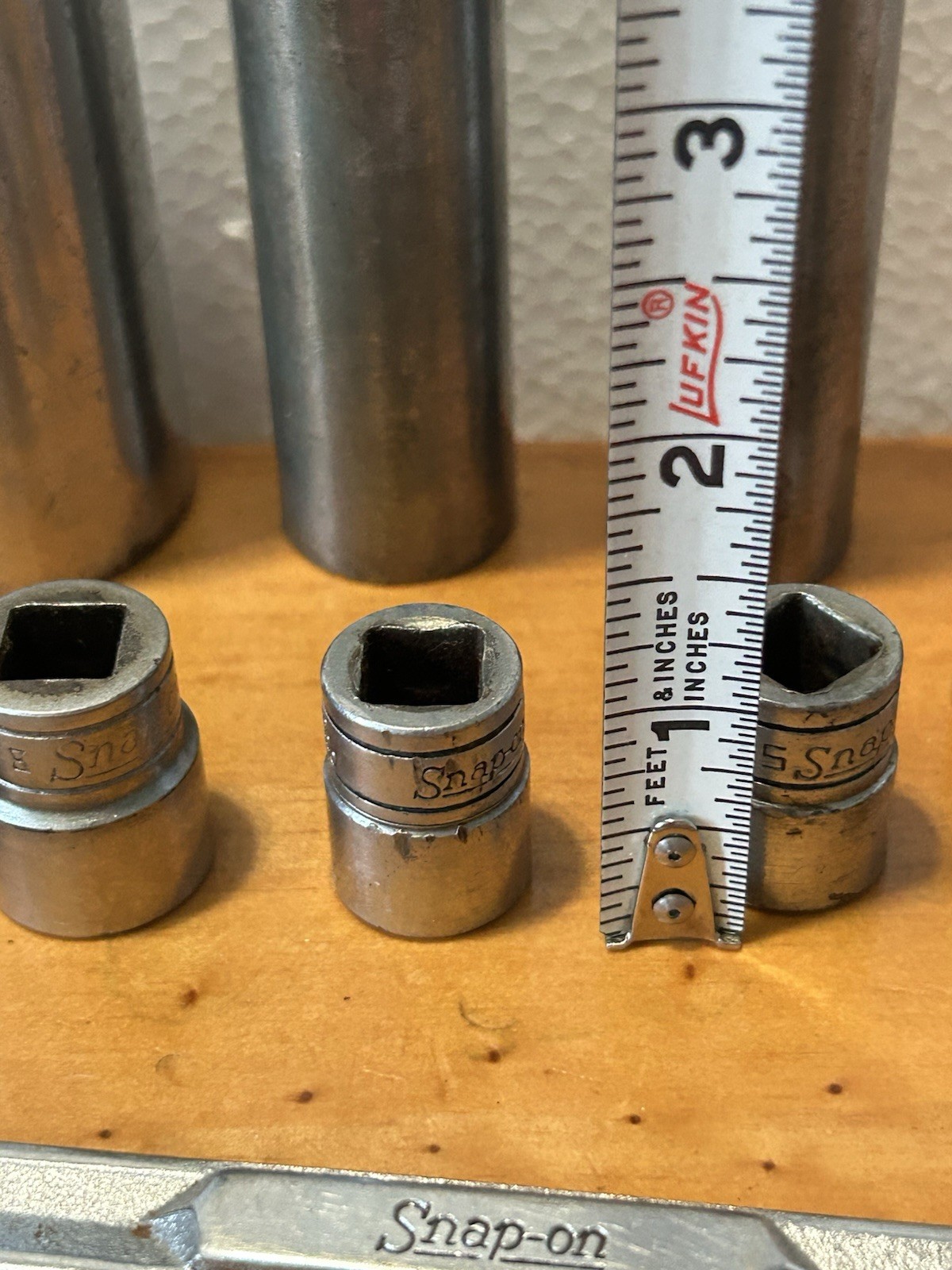 Mixed Lot Vintage Snap on Tools 1/4″ Drive SAE Sockets Specialty Breaker Bar