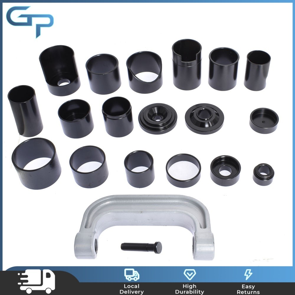 1 Set Auto Repair Service Removal Ball Joint Press Tool Kit & Master Adapter Set