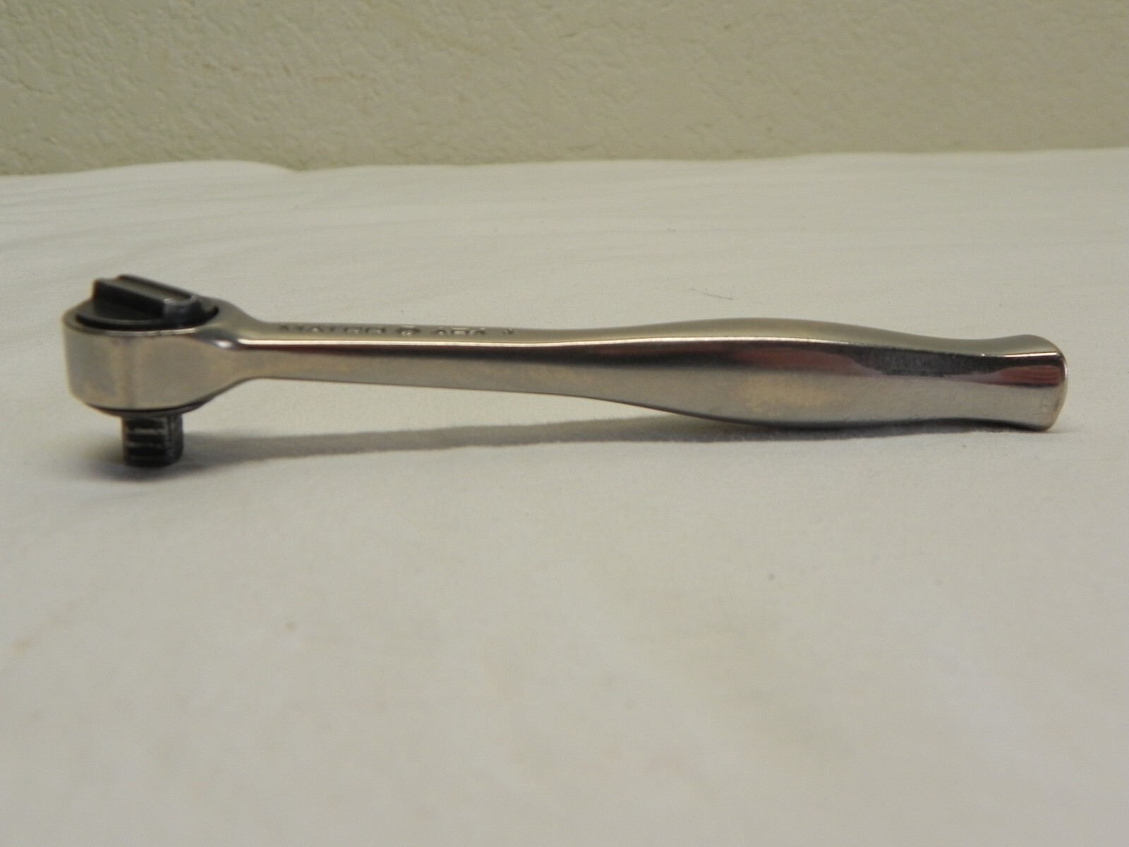 Matco AR4 1/4» Drive Short Handle 44 Fine Tooth Ratchet Measuring 4-7/8» Long