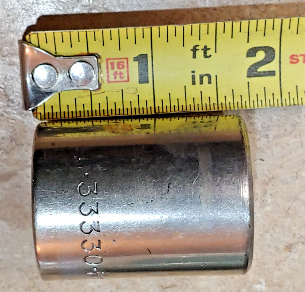Kraeuter 15/16″ Regular socket #33330, 1/2 drive 12-point Made in USA