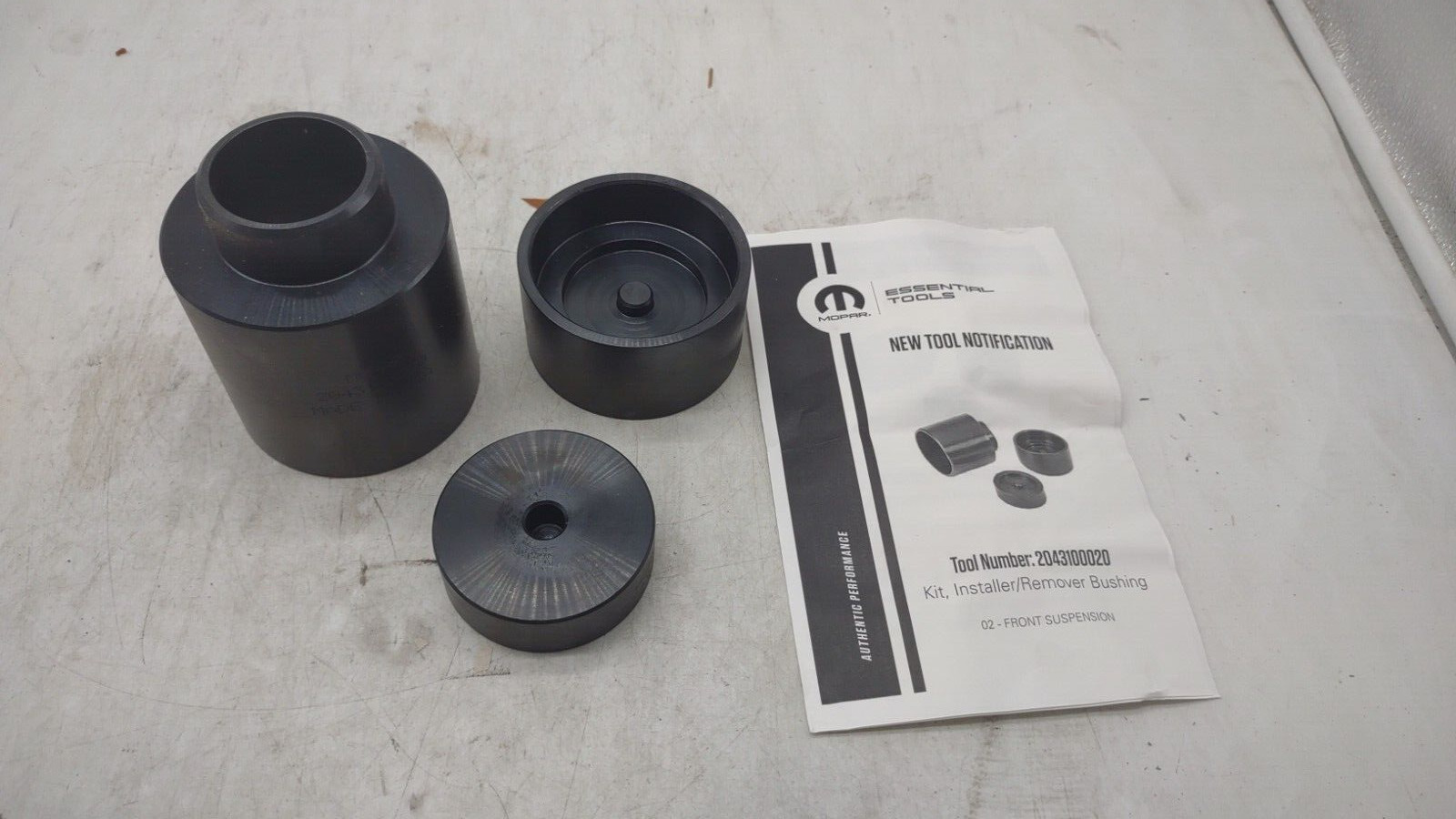 Miller Mopar 2043100020 Bushing Installer Remover Kit 193T