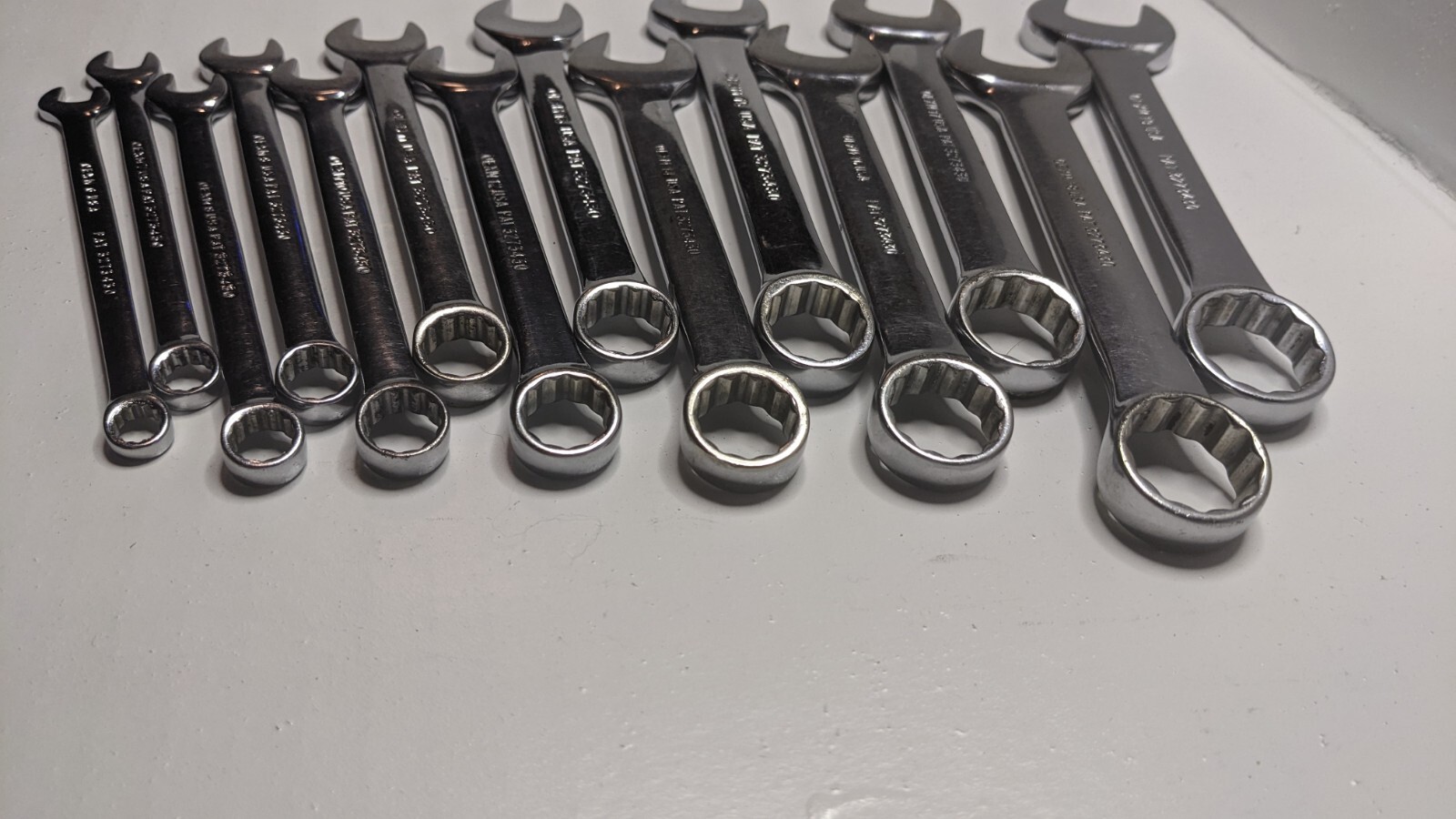 Snap-On OEXM 6mm-19mm 12-Point Metric Flank Drive Short Combination Set