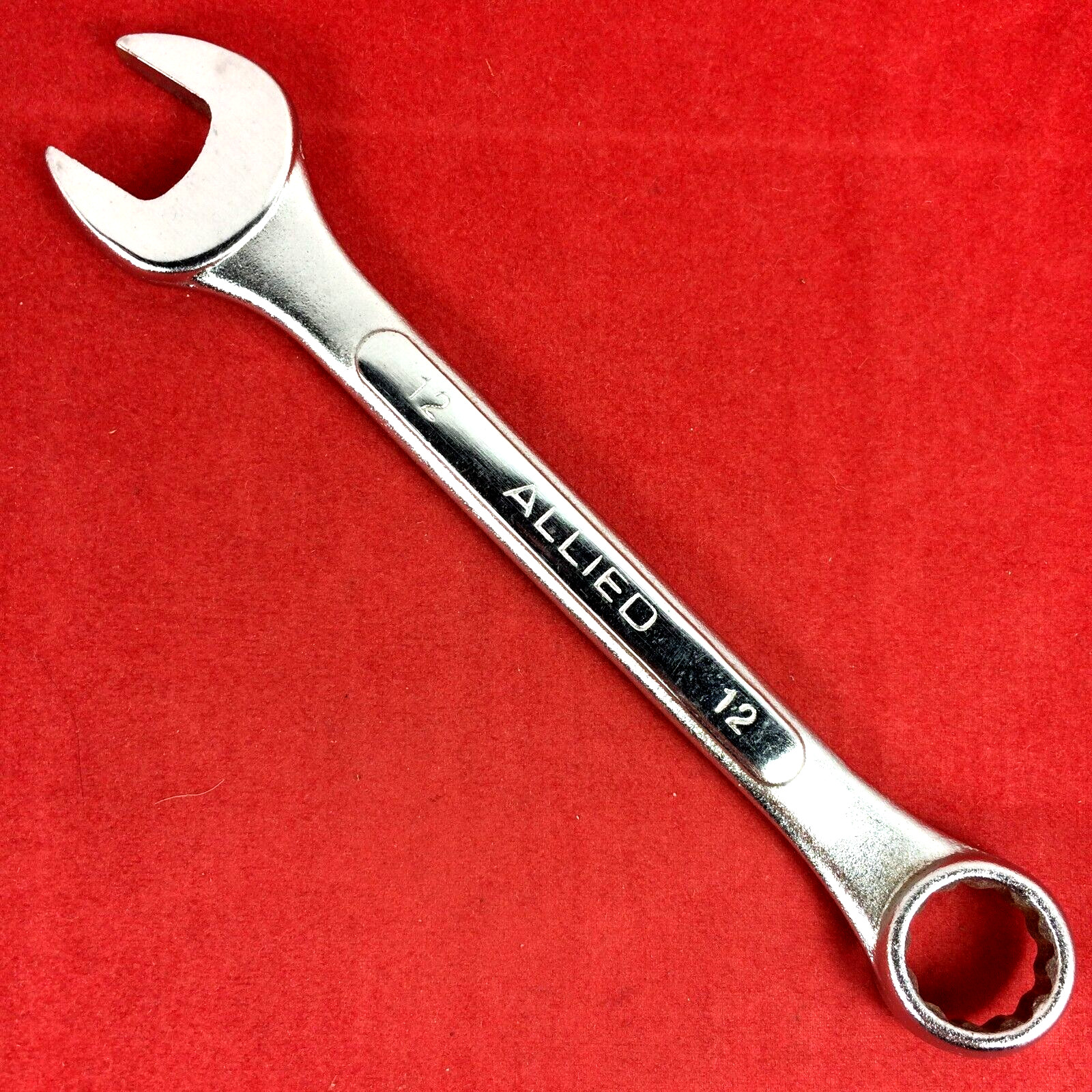 New! Vtg Allied 12mm Metric 12-point Short Combination Wrench