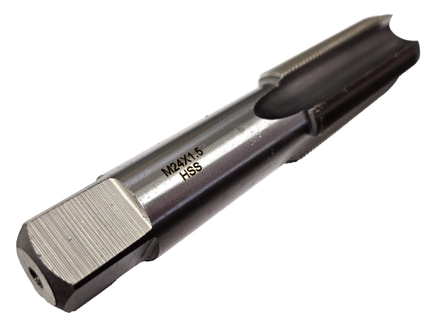 M24 X 1.5 24MM Plug Tap A1 122-24150 HSS 4 Flute 24MM X 1.50 RH Metric