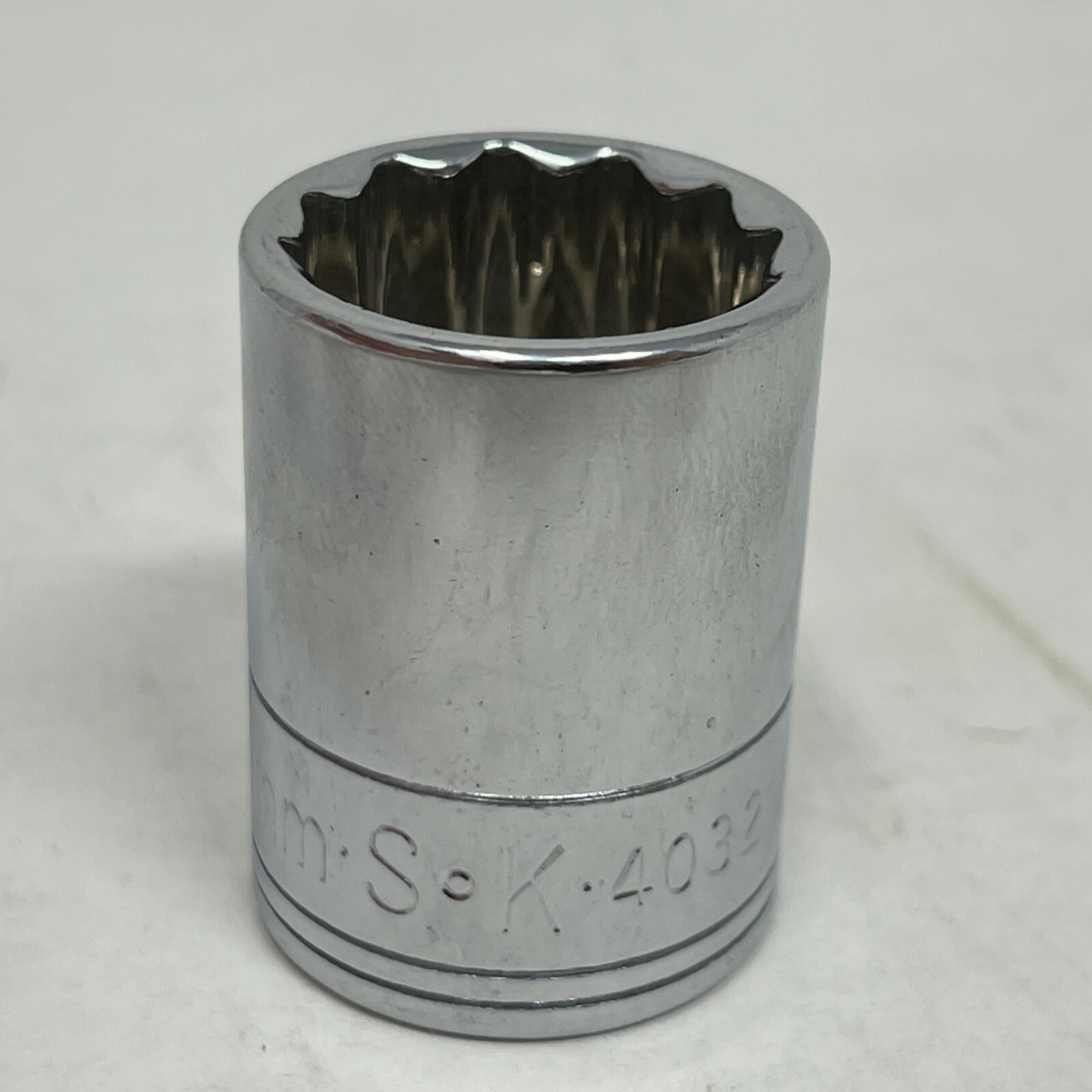 SK Hand Tools 40321 1/2″ Drive 21mm 12pt Standard Metric Chrome Socket NOS