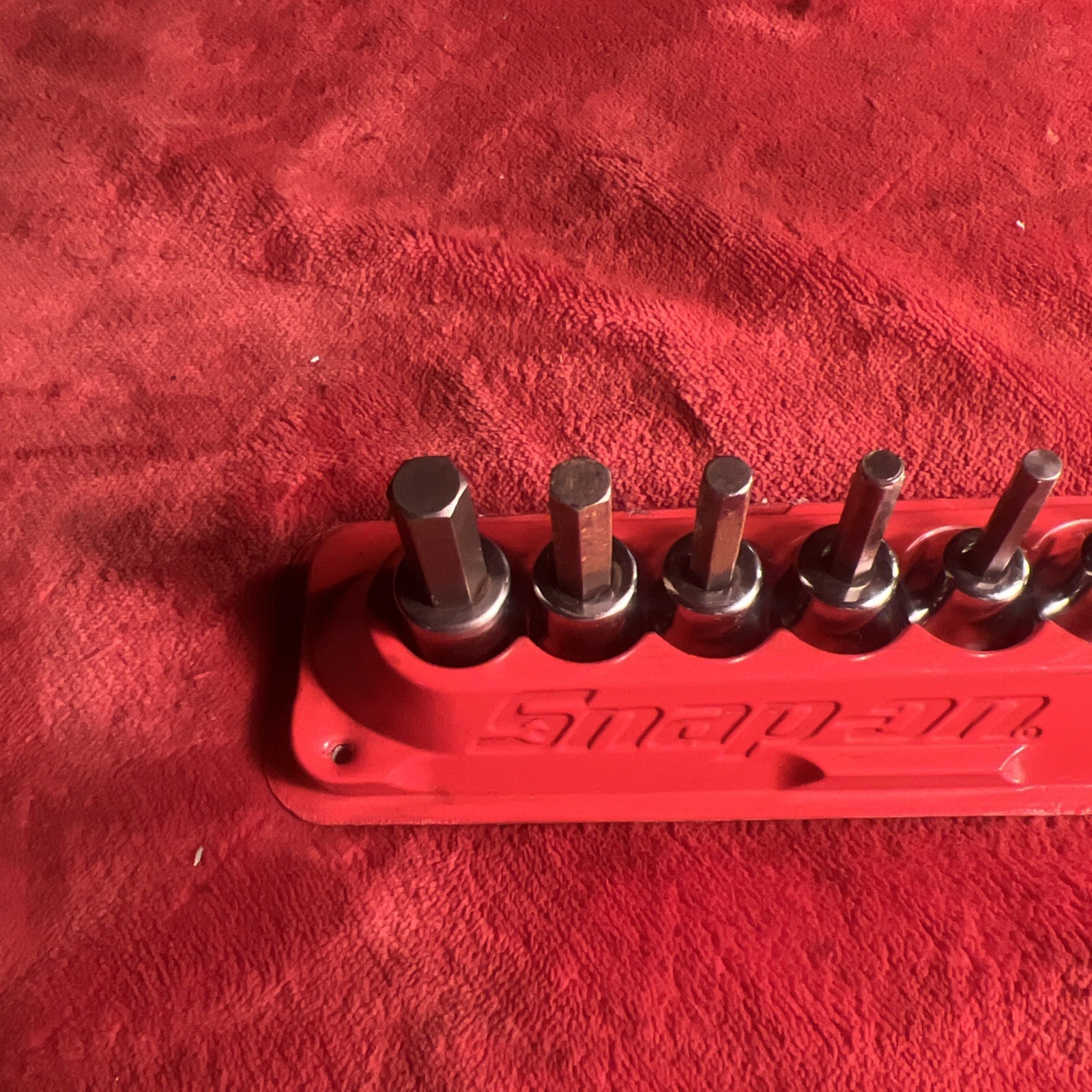 SNAP ON TOOLS 8 PC 3/8″ DRIVE SAE STANDARD HEX BIT SOCKET SET 1/8″ TO 3/8″