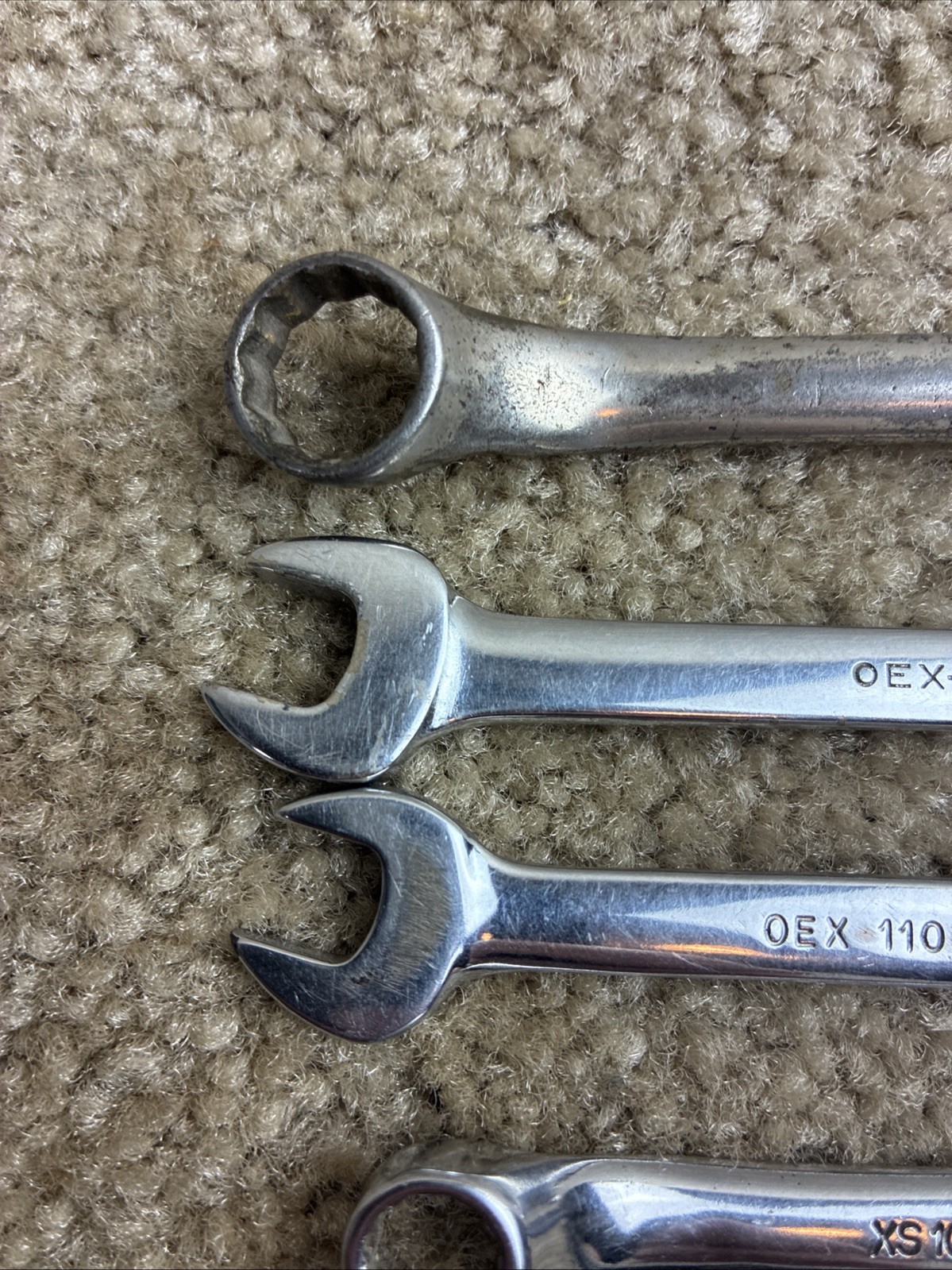 Snap-on 5pc.Small Wrench Set SAE Box & Combo Wrenches Vintage