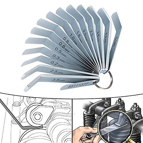 Feeler Gauge Jake Brake Tool for Volvo Mack D12/13/16 88880053 88880052 85111377