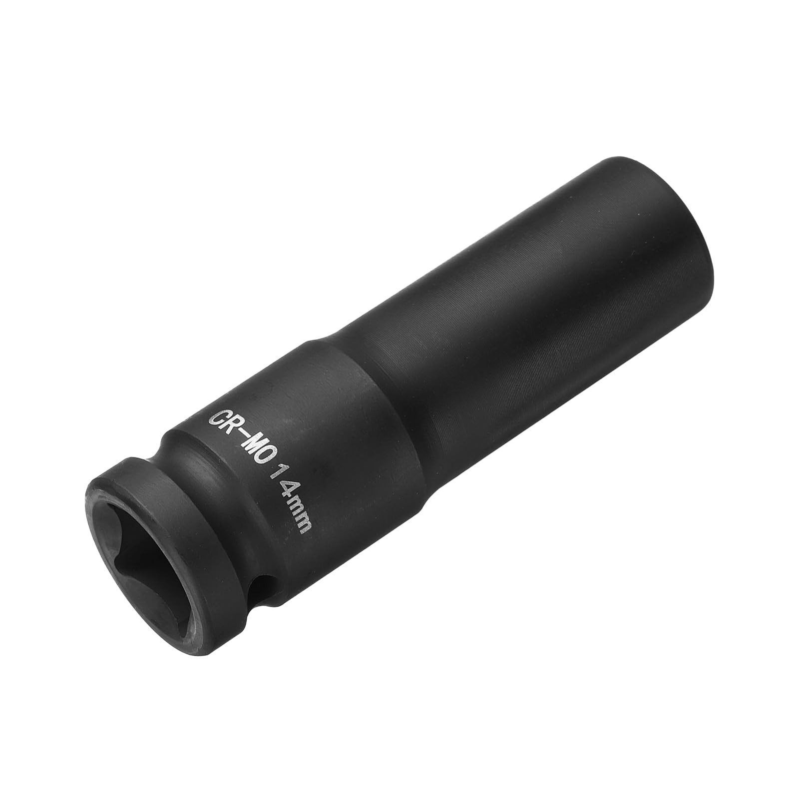 HARFINGTON 12-Point Deep Impact Socket 1/2 Inch Drive 14mm Metric Chrome