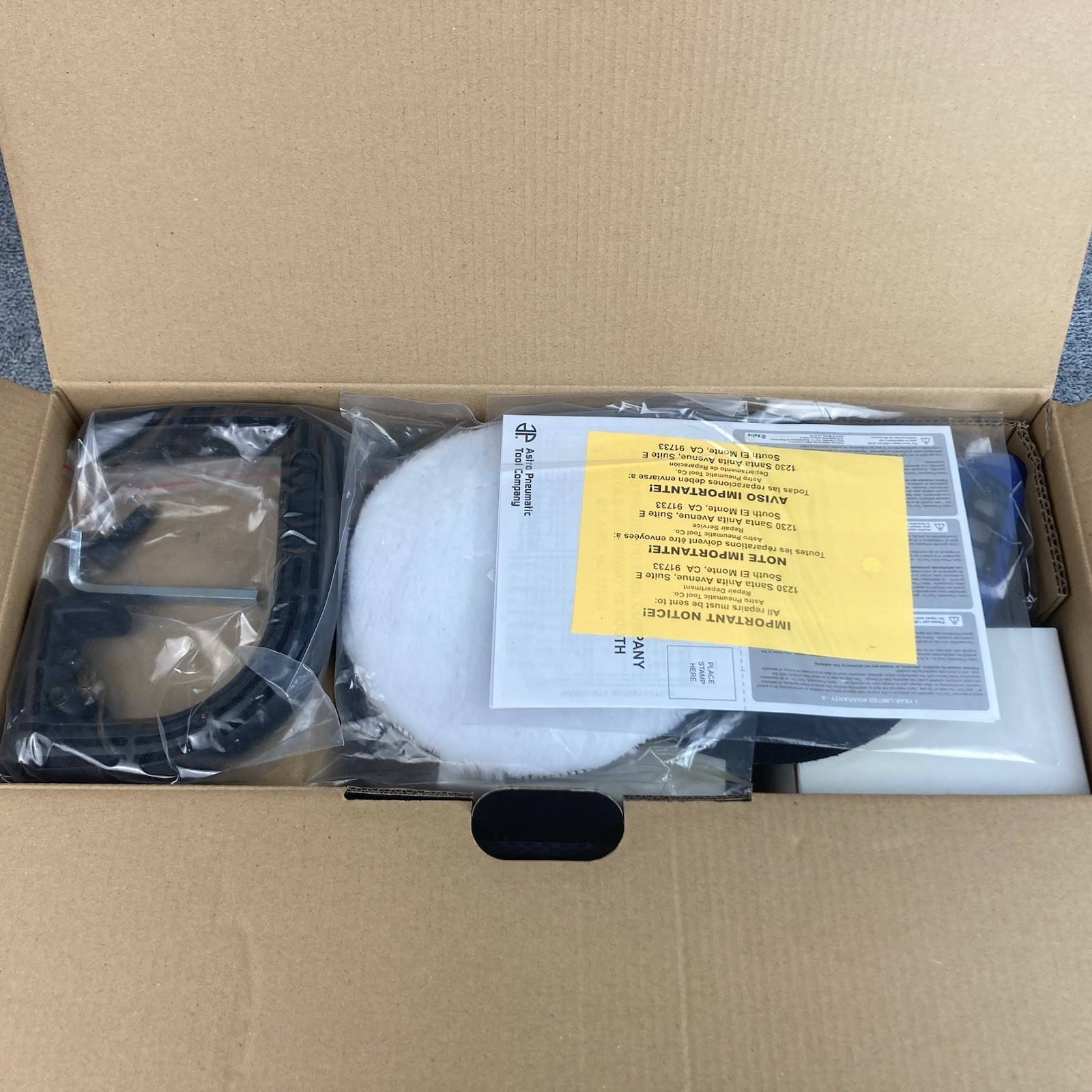 Astro Pneumatic 30570 20V 7» Brushless Variable Speed Rotary Polisher