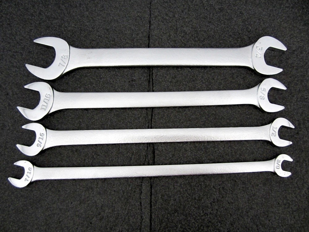 Vintage Craftsman 4pc SAE Tappet Wrench Set -V- Made in USA