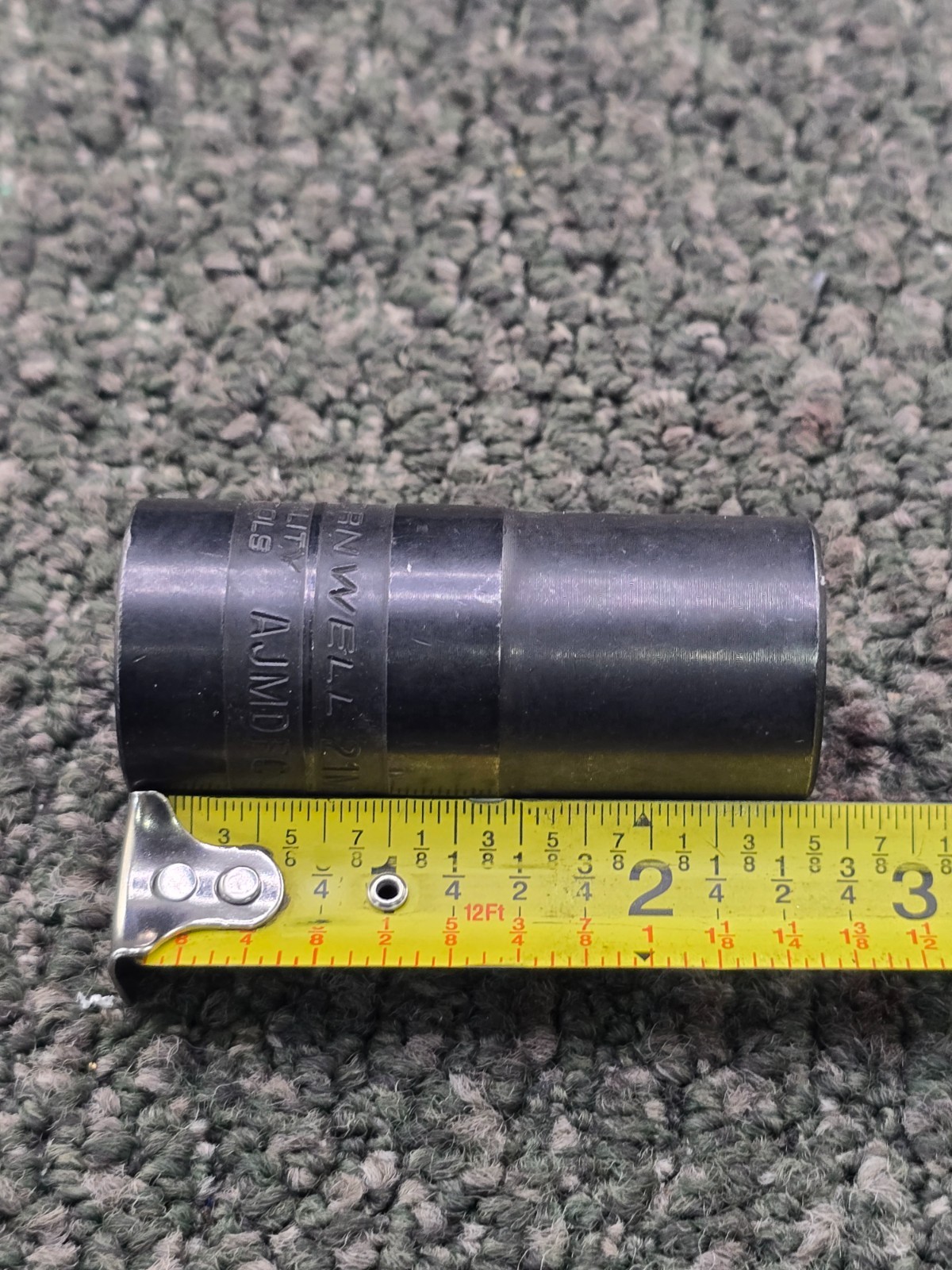 Cornwell Quality Tools AJMDFC 1/2-inch Square Drive 21mm Double-Duty Flip Socket