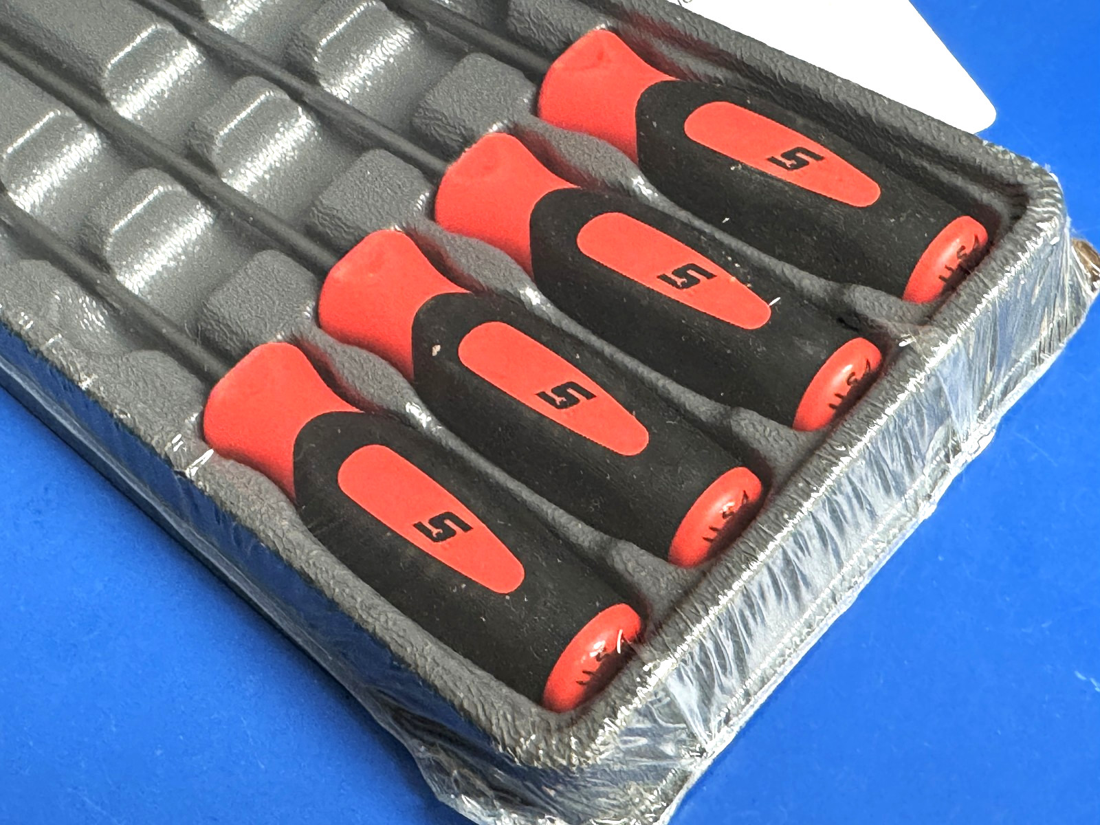 Snap-on 4 Piece Orange Soft Grip Long Mini Pick Awl & Hook Set SGLASA204CO NEW