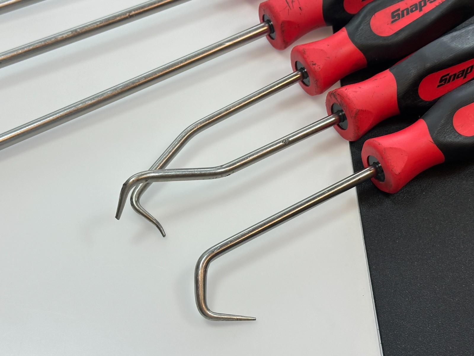 🇺🇸 Snap-on Tools USA RED Soft Soft Grip Radiator Hose Pick Set, 6pc SGRHT6BR