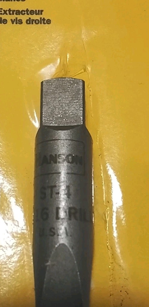 IRWIN-HANSON 53604 ST-4 #4 STRAIGHT SCREW EXTRACTOR USA 🇺🇸