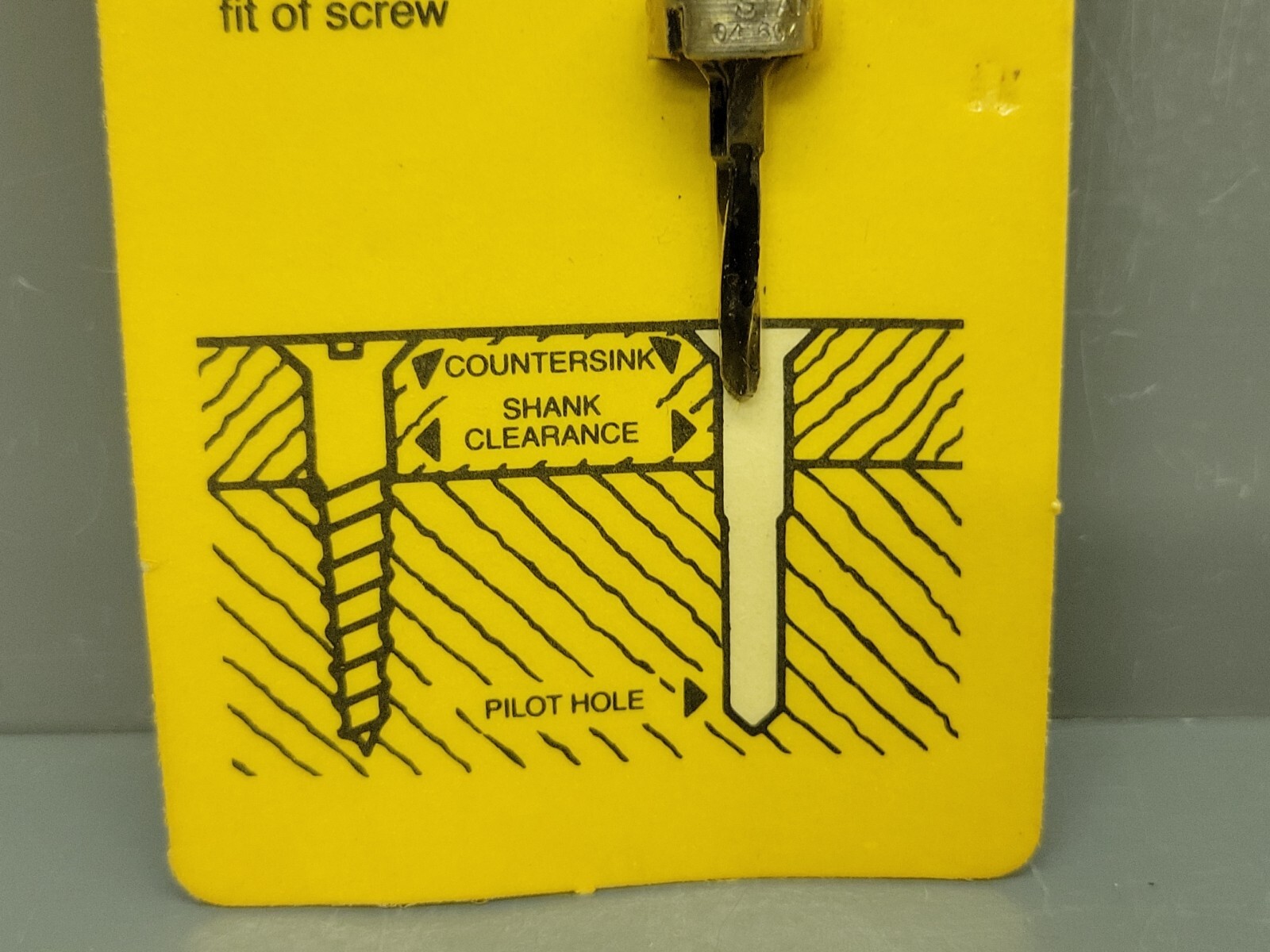 Stanley 04-604 Screw-Mate Drill & Countersink 1525 #04-604 1″ x #8 USA NOS