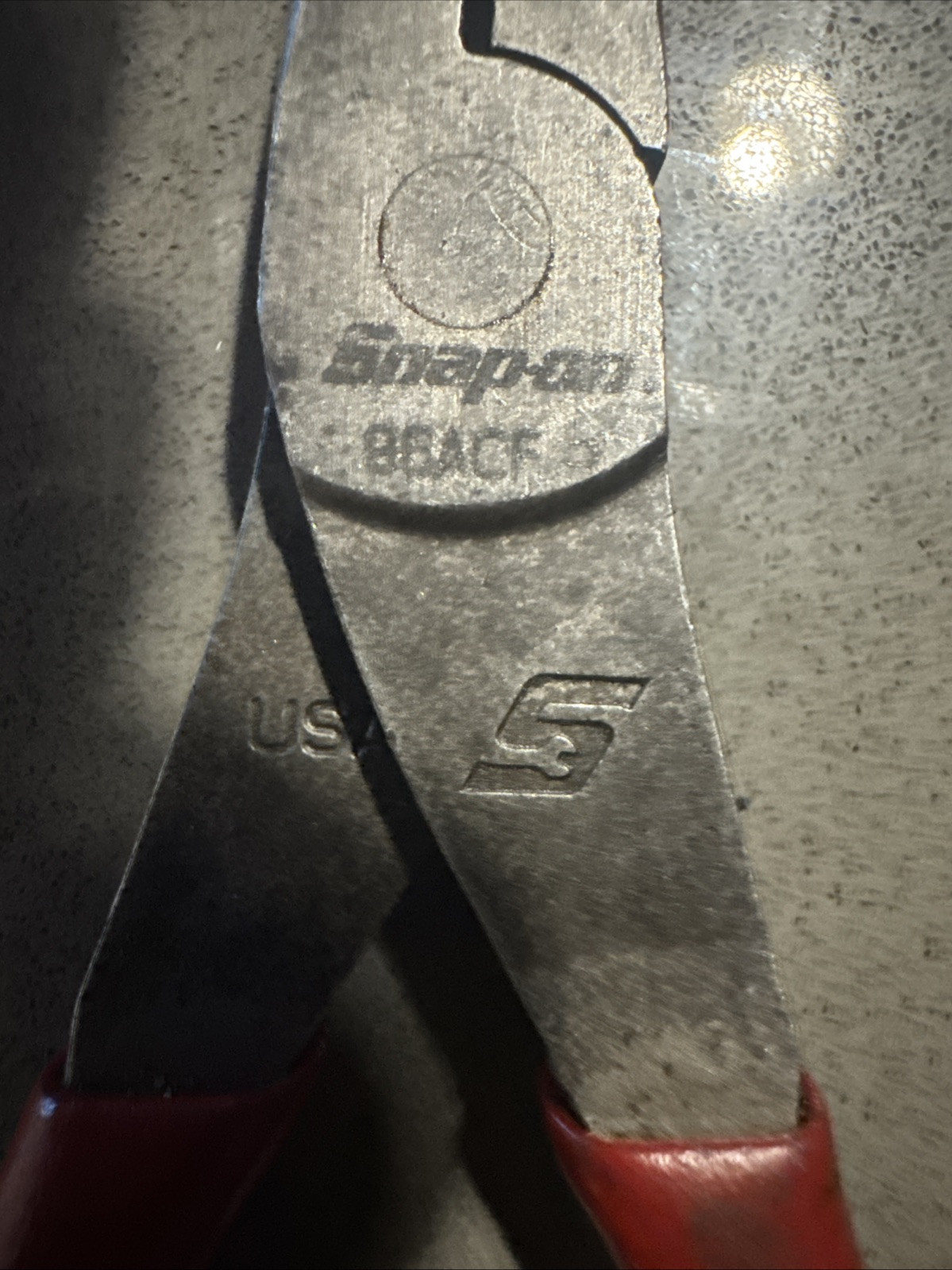 Snap-on Tools 96ACF 8″ Needle Nose Pliers Very Good Condition