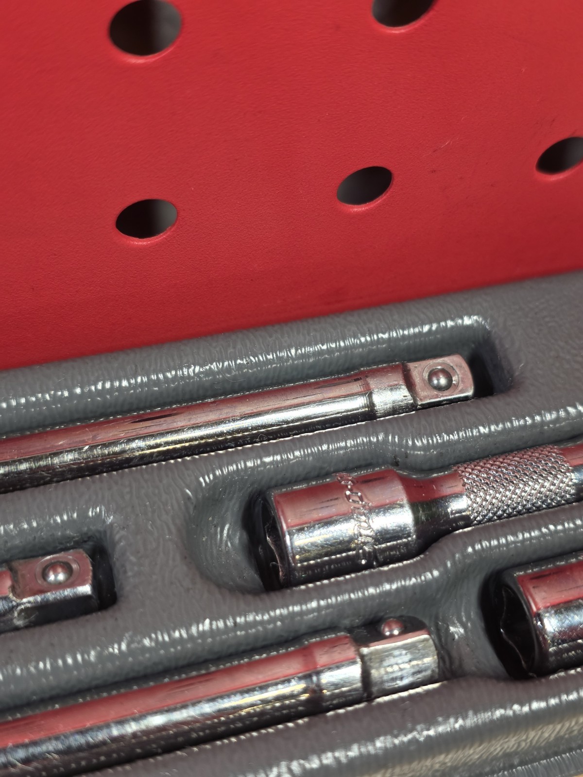 Snap-on Tools 106BTMX 6-Piece 1/4″ Drive Knurled Extension Set USA