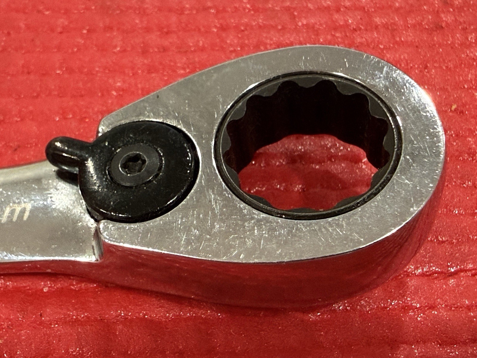 Snap On Blue Point 16mm 15° Offset Ratcheting Combination Wrench BOERM16