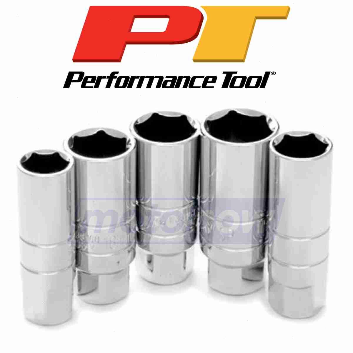 Performance Tools W30936 5 Piece Spark Plug Socket Set for Tools General il