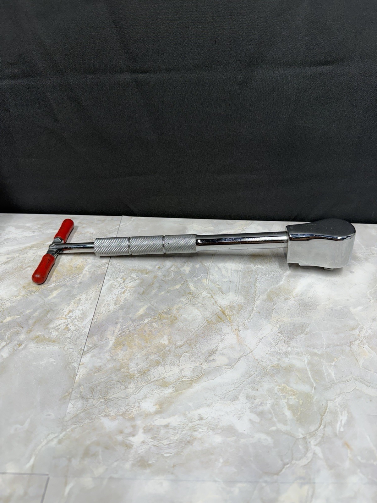 Sidewinder T-handle Speed Wrench Ratchet 3/8″ Drive Knurled Handle