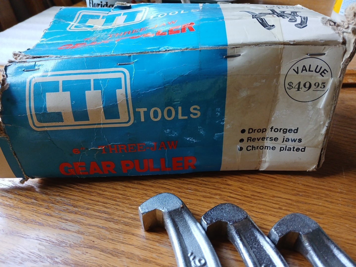 CTT Tools Puller 3 Jaw Gear Puller Open Box