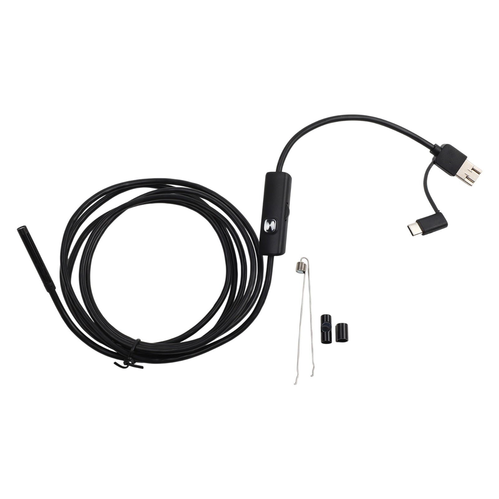 Borescope Camera with 6 LED Lights 1200P HD for image 5 5mm Probe for Easy Use