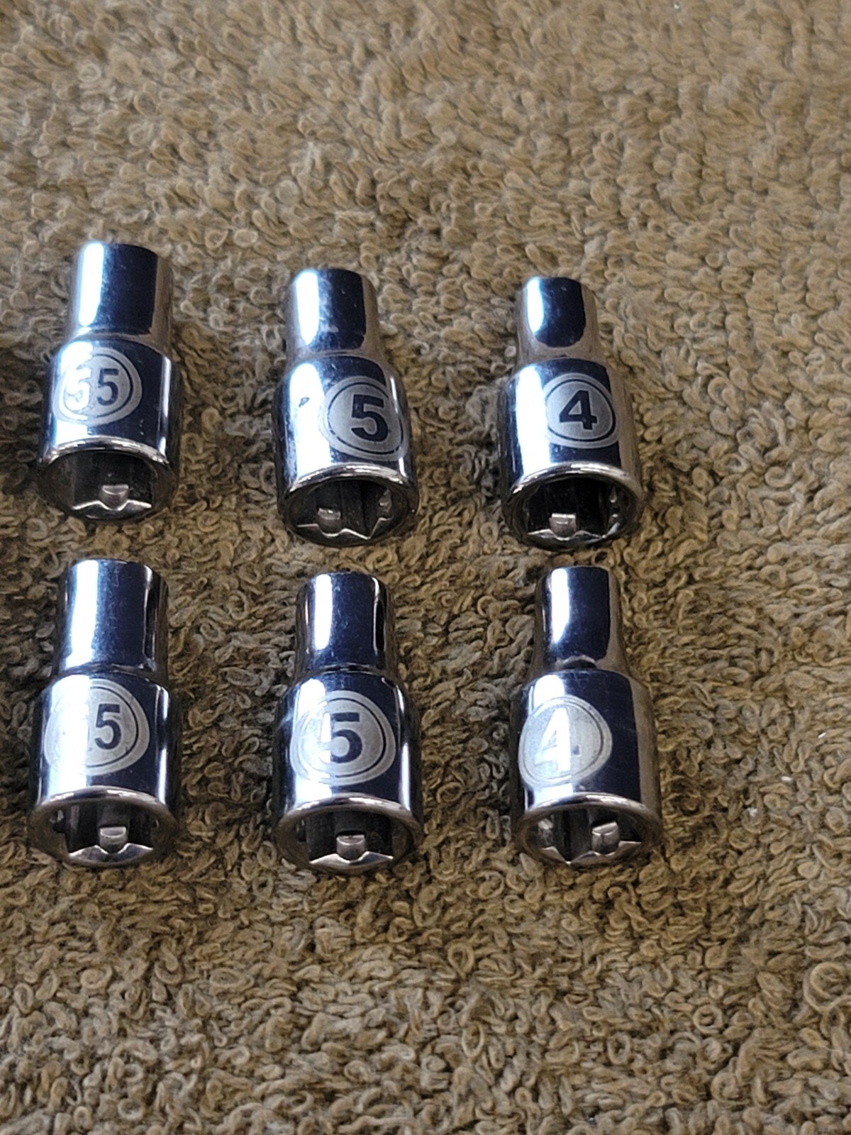 19 Armstrong 1/4″ Drive Socket Set Metric 14mm to 4mm 6 Point 37 Series USA