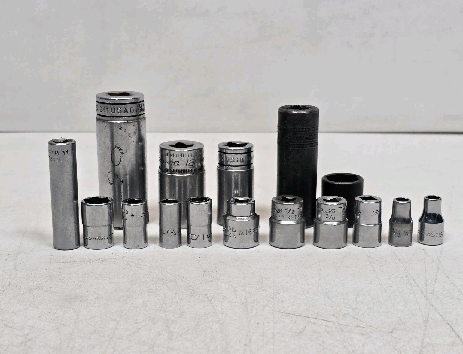 Snap On Mixed Socket, Lot of 16 pcs.