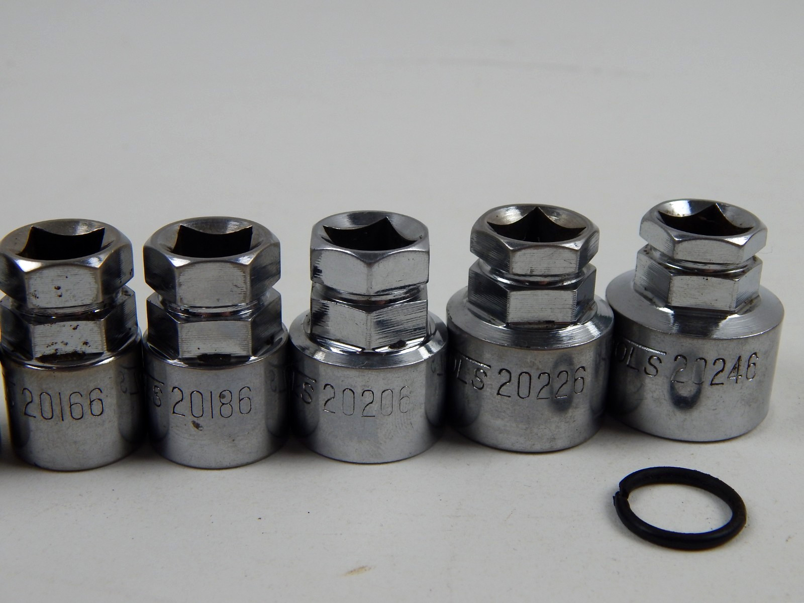 Scottools Low Clearance Profile Socket Set 3/8″ Dr. 5/8″ Hex Dr. 7/32″ to 3/4″